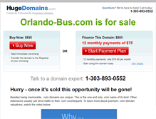 Tablet Screenshot of orlando-bus.com